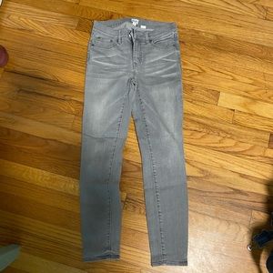 J Crew Gray Skinny Jeans